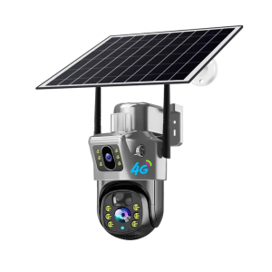 Wifi Solar Battery Powered Dual Camera