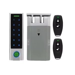 Biometric Fingerprint Outdoor Lock Kit with Battery Power Security Access Control System