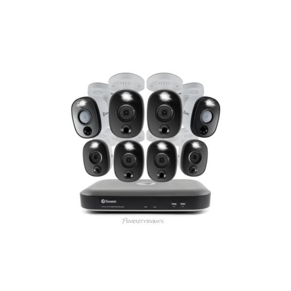 Swann 4K 8-Channel NVR System with 8 x 4MP Camera